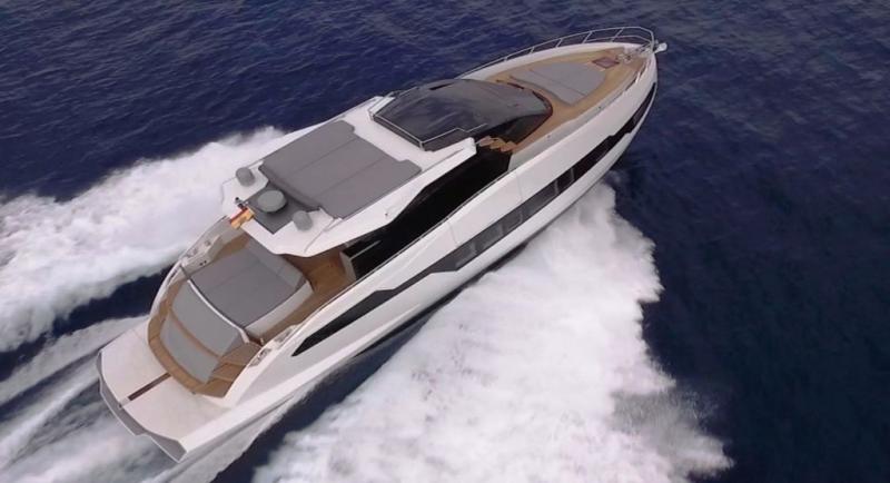 Astondoa 655 Coupe - New Model Sport Yacht video launched by the leading Spanish yard