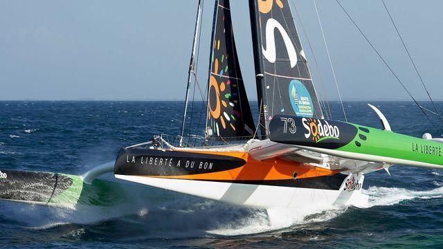 Thomas COVILLE Beats the Record Sailing Solo Around the World